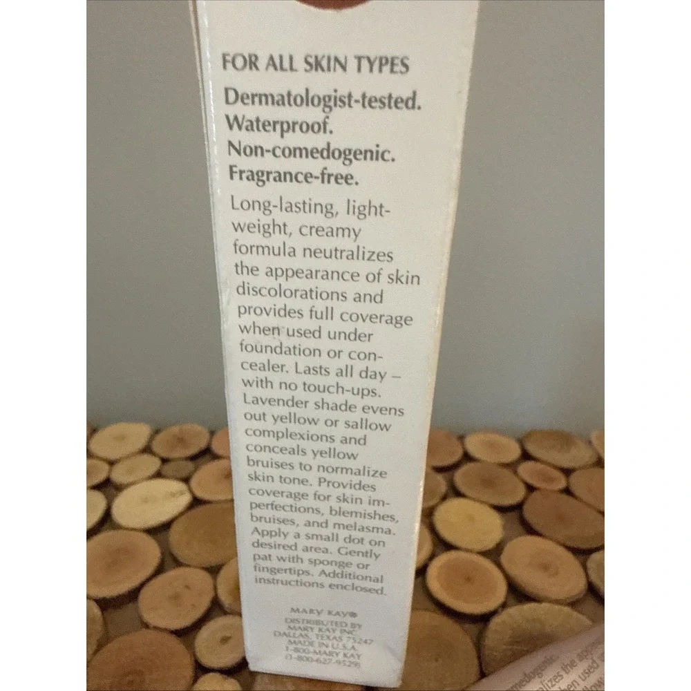 Mary Kay Full Coverage Concealer Lavender Neutralizing 0.5 oz‎ #1636 New in Box